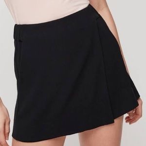 Babaton silk skort black size 6